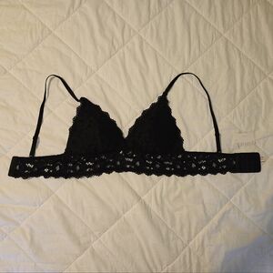 Momanda Black Lace Nursing Bra